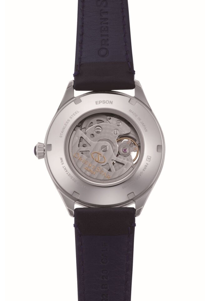 Orient Star RE-AT0203L00B Otomatik Deri Lacivert 40 mm  Erkek Kol Saati