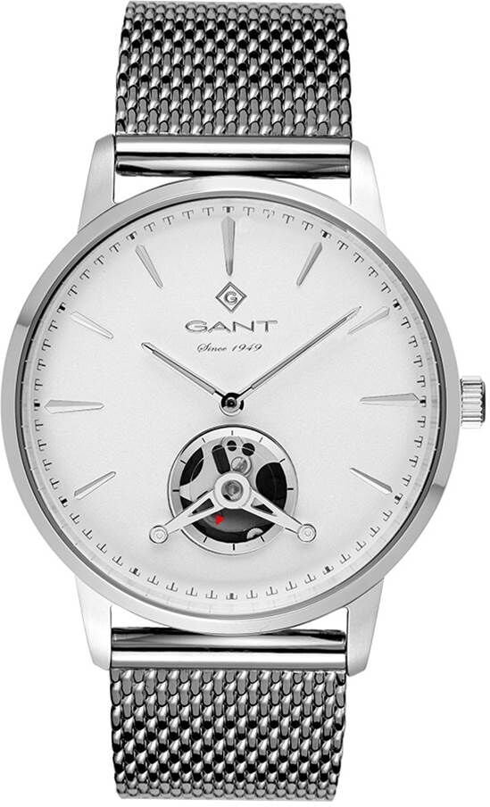 Gant G153005 Quartz 43 mm Gri Hasır Kordonlu Erkek Kol Saati