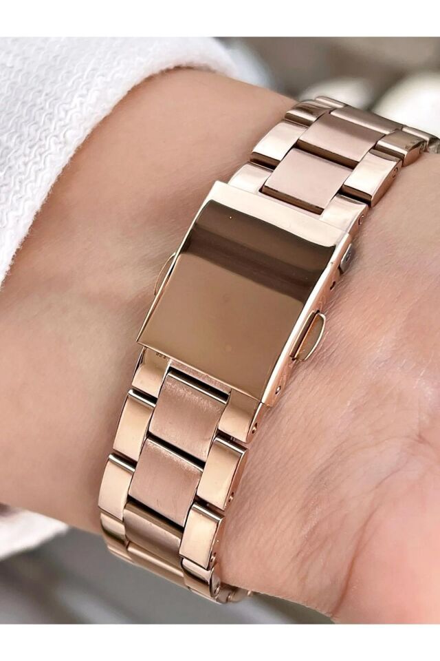 Ferro FL21259A-C Çelik 36 mm Rose Gold Kadın Saati+ Bileklik