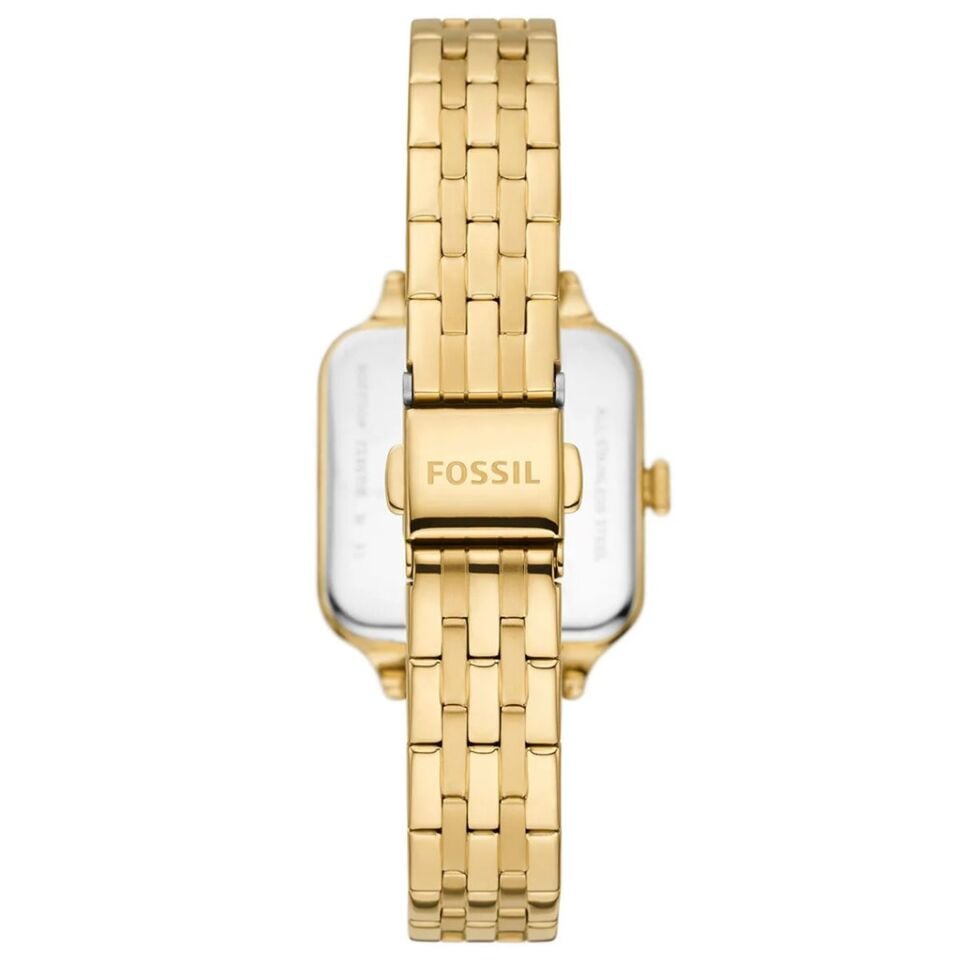 Fossil FBQ3832 Quartz Çelik Altın Beyaz Kadran 28 mm Kadın Kol Saati