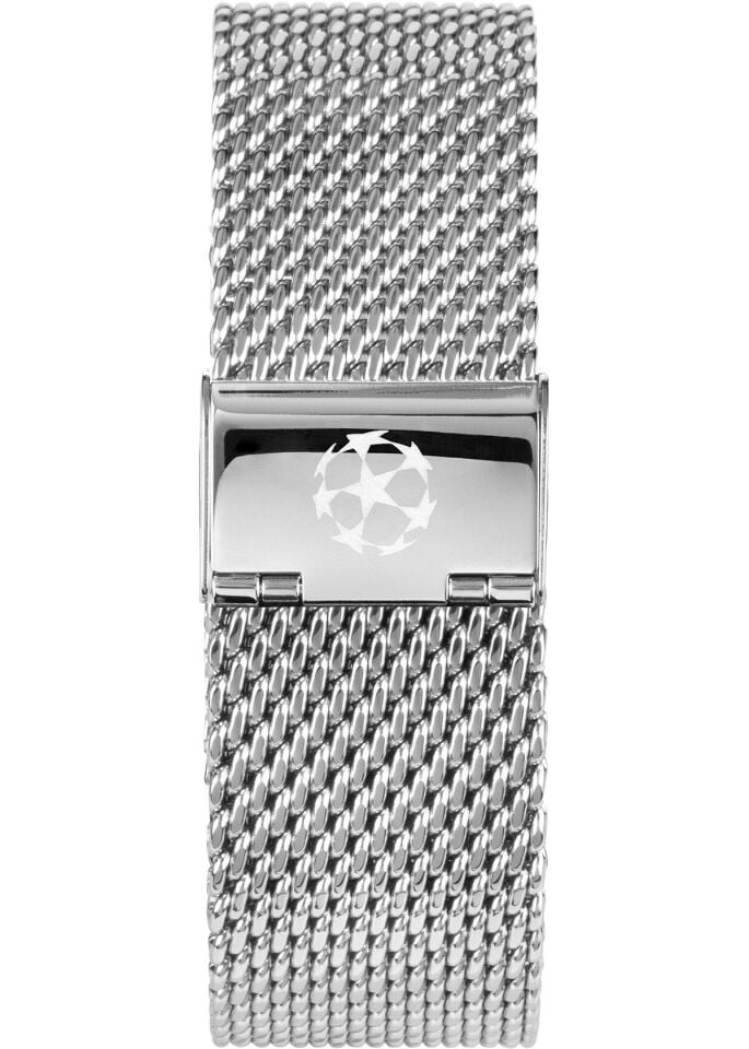 Jacques Lemans Uefa Champions League CL-101D Quartz Hasır Çelik Kordon Gri 39 mm Erkek Kol Saati