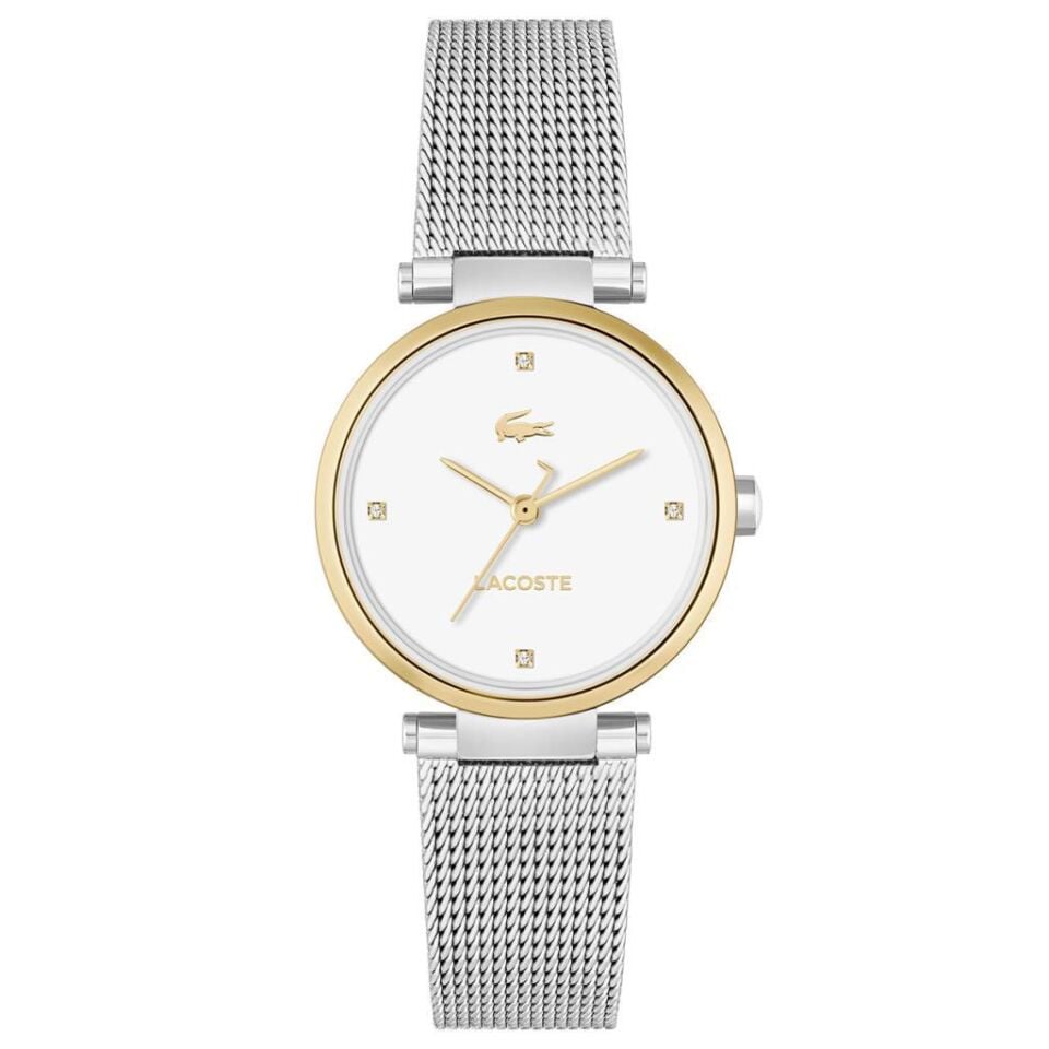 Lacoste 2001337 Quartz Hasır Gri 30 mm Kadın Kol Saati