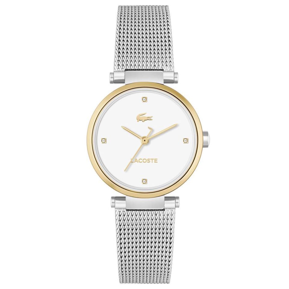 Lacoste 2001337 Quartz Hasır Gri 30 mm Kadın Kol Saati
