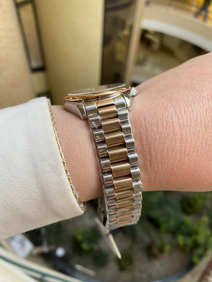 Slazenger SL.09.2063.4.04 36 mm Rose/Gri Kadın Saat