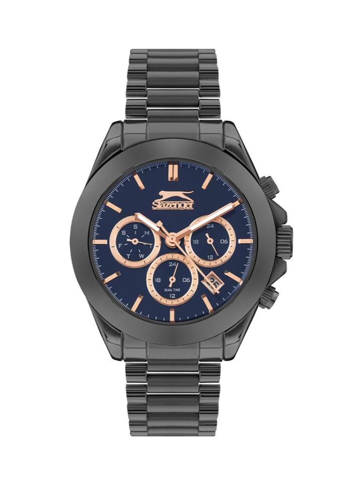 Slazenger SL.09.2064.2.04 47 mm Gri Erkek Saat