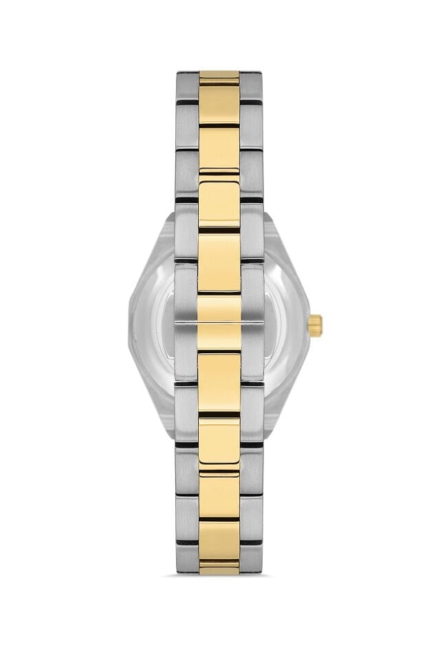 Ferro FL43014A-D Quartz Çelik Altın/Gri 27 mm Kadın Kol Saati