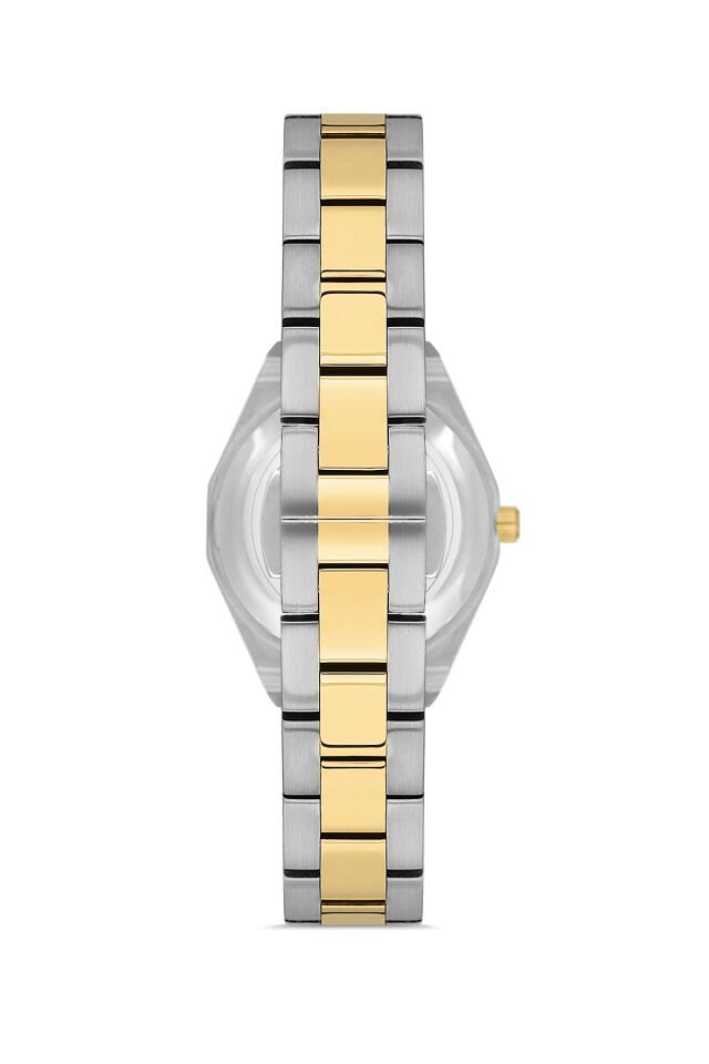 Ferro FL43014A-D Quartz Çelik Altın/Gri 27 mm Kadın Kol Saati