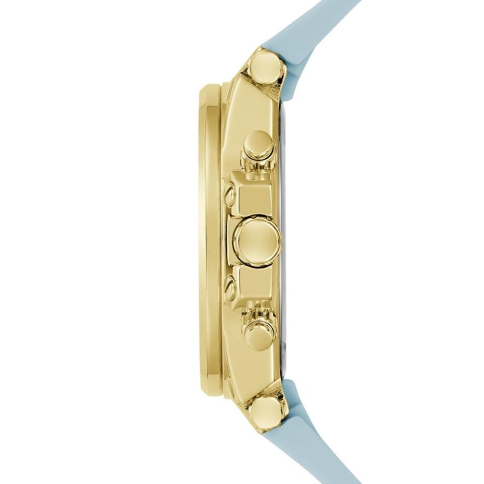 Guess GUGW0699L1 Quartz Silikon Mavi Altın Rengi Kadran 38 mm Kadın Kol Saati