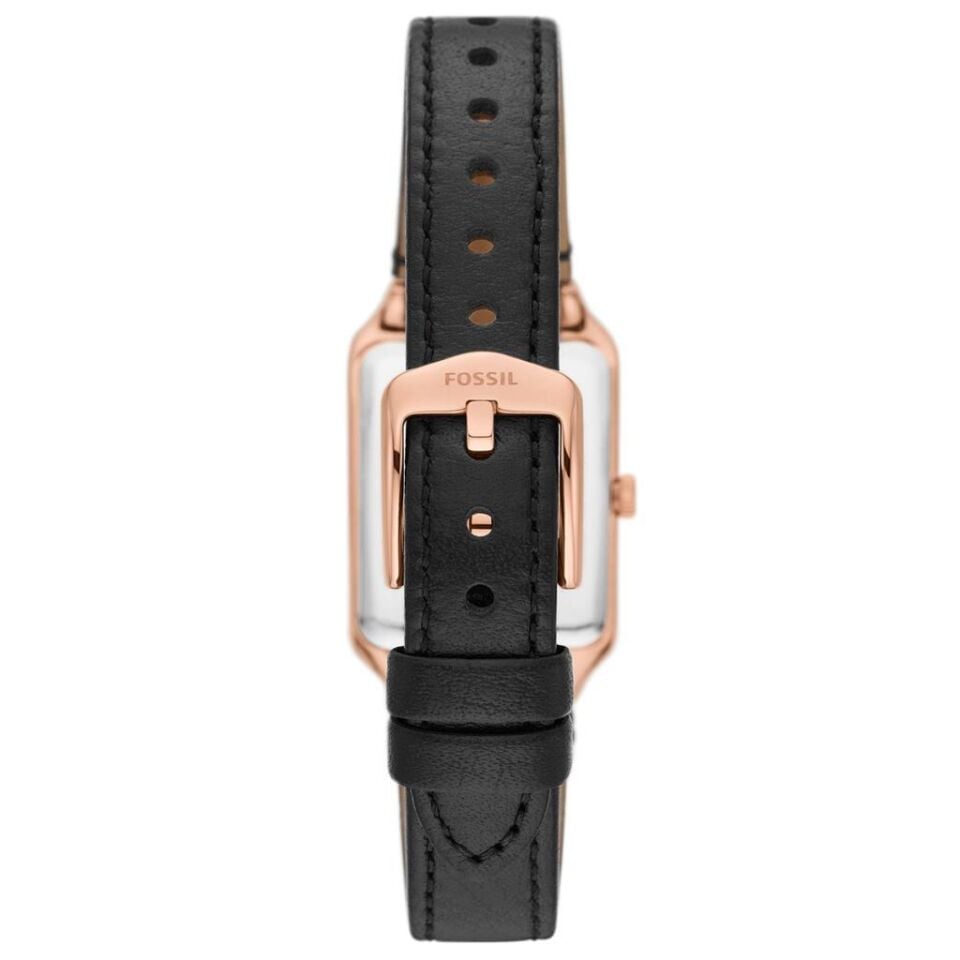 Fossil FES5310 Quartz Dikdörtgen Kasa Deri Siyah 23 mm Kadın Kol Saati