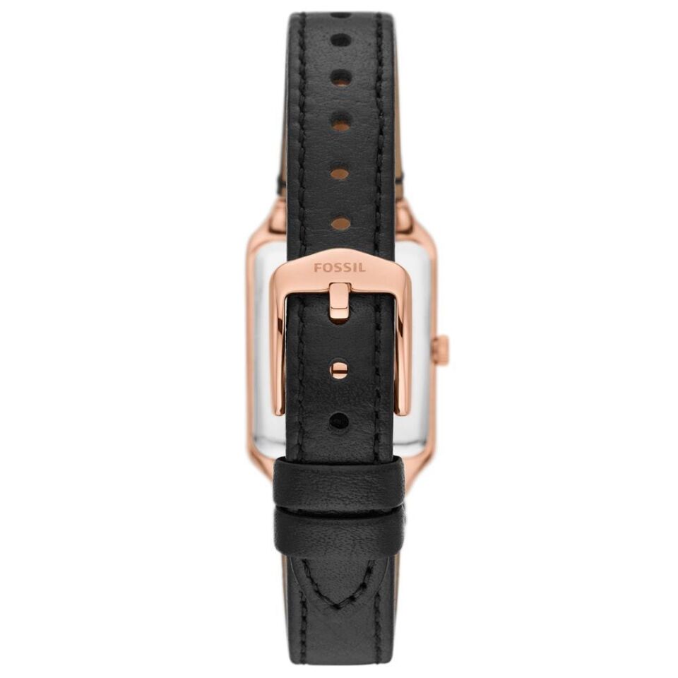 Fossil FES5310 Quartz Dikdörtgen Kasa Deri Siyah 23 mm Kadın Kol Saati