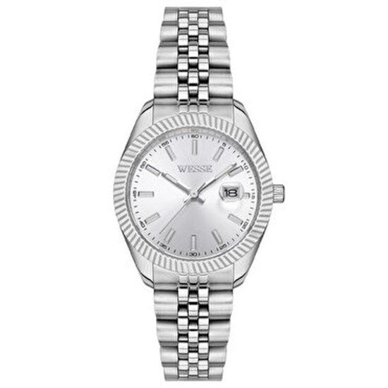 Wesse WWL1115B03 Quartz Çelik Gri 32 mm Kadın Kadın Kol Saati
