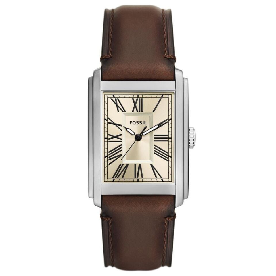 Fossil FFS6012 Quartz Deri Kahverengi 30 mm Erkek Kol Saati