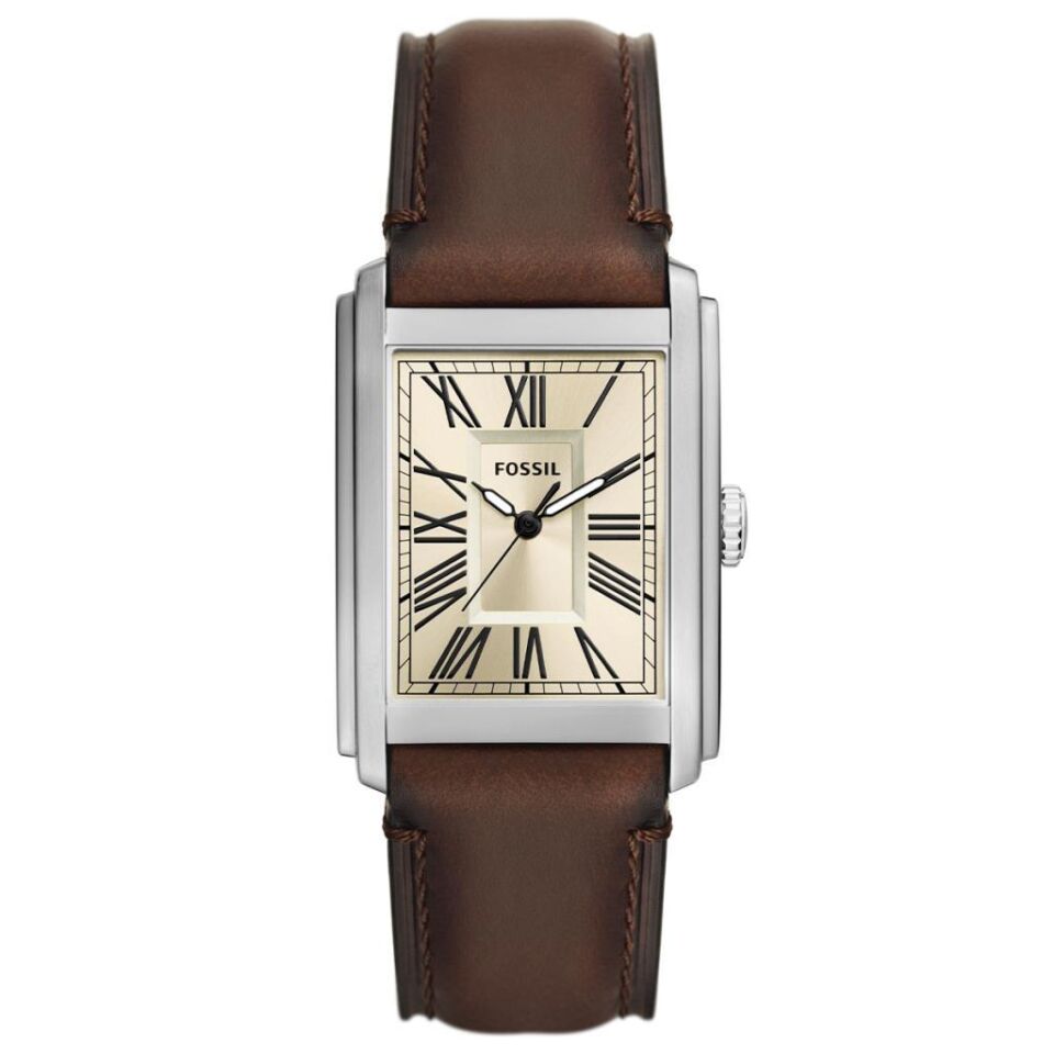 Fossil FFS6012 Quartz Deri Kahverengi 30 mm Erkek Kol Saati