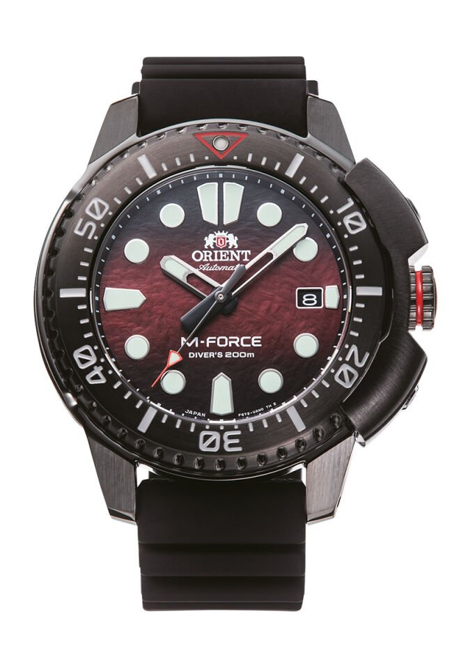 Orient RA-AC0L09R00B Limited Edition Otomatik Silikon Siyah 45 mm Erkek Kol Saati