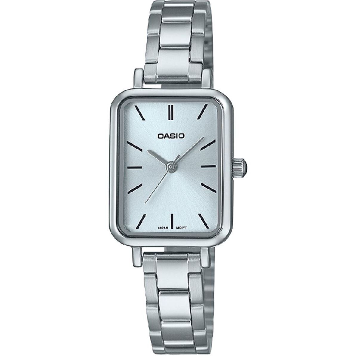 Casio LTP-V009D-2EUDF Quartz Çelik Gri Turkuaz Kadran 21 mm Kadın Kol Saati