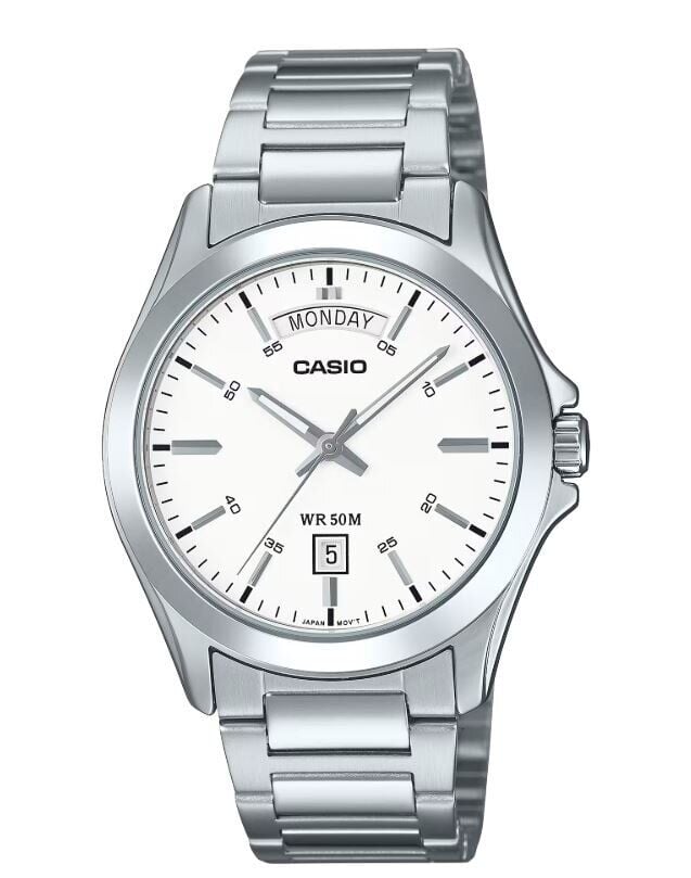 Casio MTP-1370D-7A3VDF Quartz Çelik Gri 40 mm Erkek Kol Saati