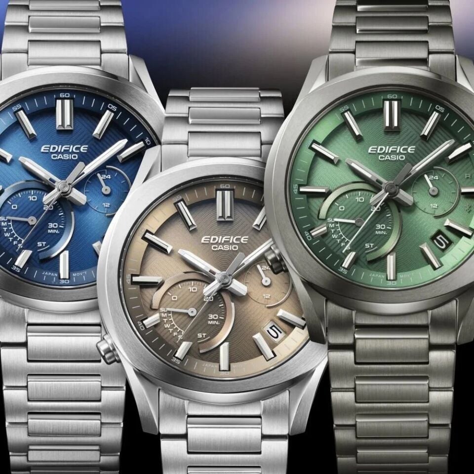 Casio Edifice EQB-1300D-5ADF Solar Çelik Gri Safir 10 ATM 40 mm Erkek Kol Saati