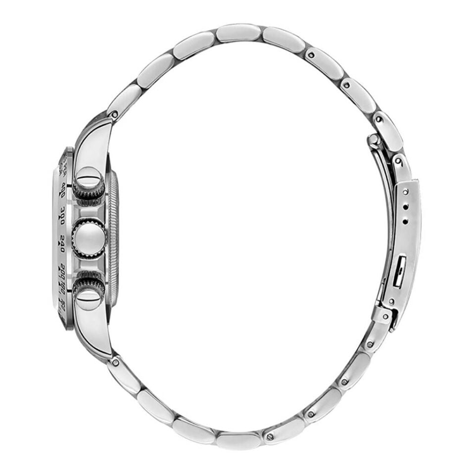 Slazenger SL.09.2512.2.05 Quartz Çelik Gri Siyah Kadran 40 mm Erkek Kol Saati