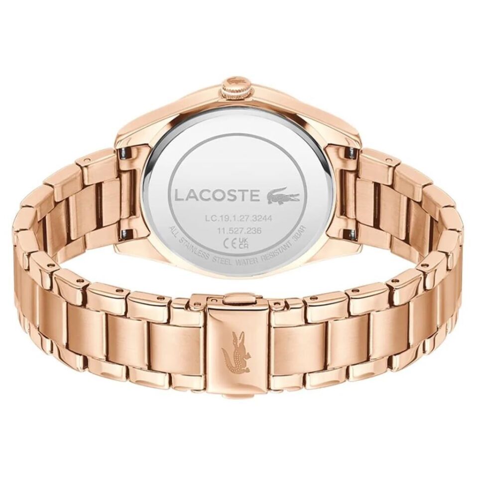 Lacoste 2001402 Quartz Çelik Rose Mor Kadran 36 mm Kadın Kol Saati