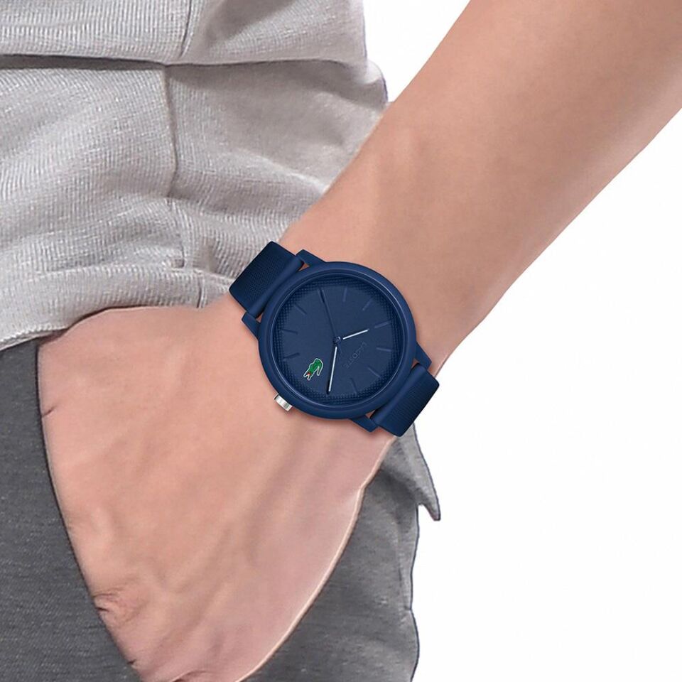 Lacoste 2011172 42 mm Lacivert Erkek Kol Saati