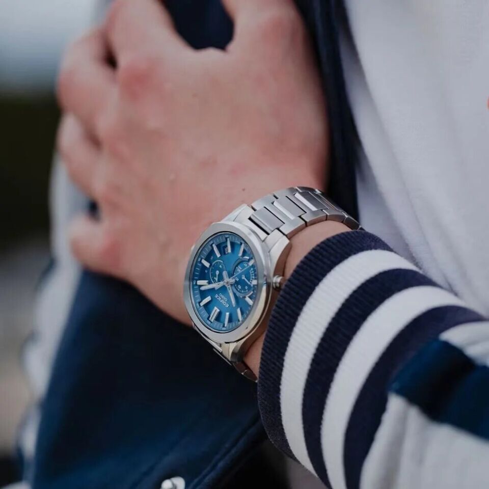 Casio Edifice EQB-1300D-2ADF Solar Çelik Gri Safir 10 ATM 40 mm Erkek Kol Saati