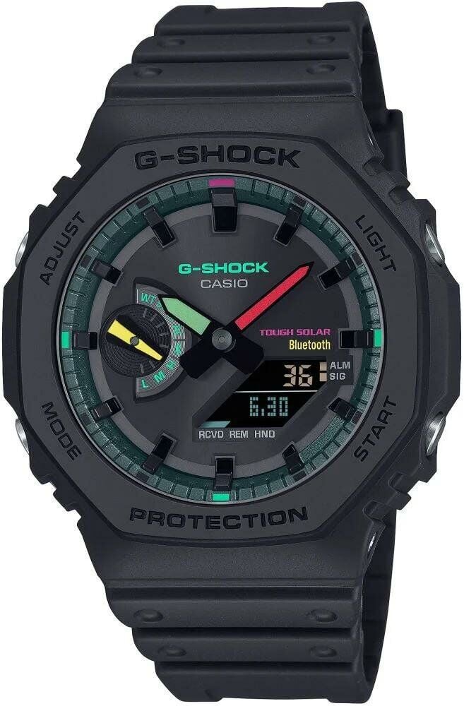 Casio GA-B2100MF-1ADR Quartz Analog Dijital Siyah 20 ATM 45 mm Erkek Kol Saati