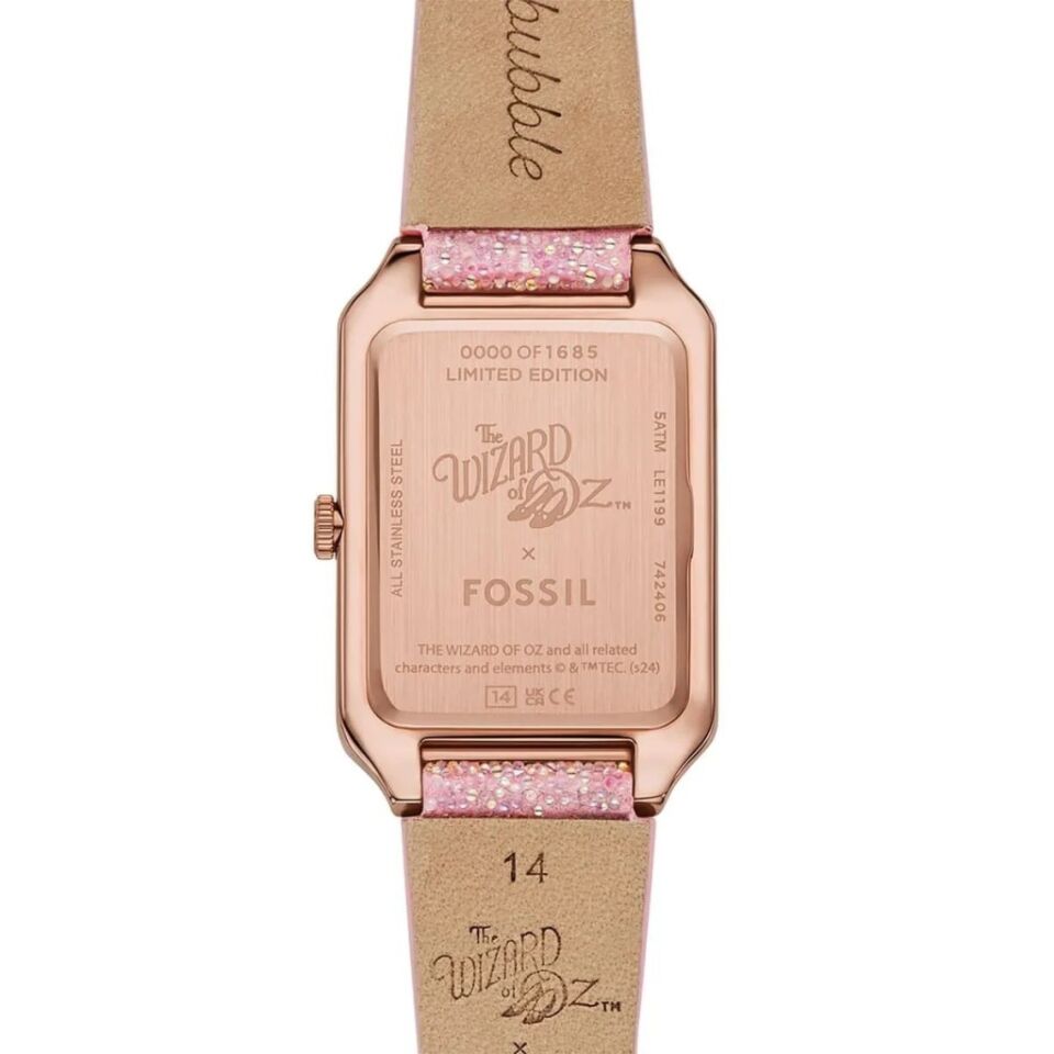 Fossil FLE1199 The Wizard of Oz x Fossil Glinda The Good Witch Kadın Kol Saati