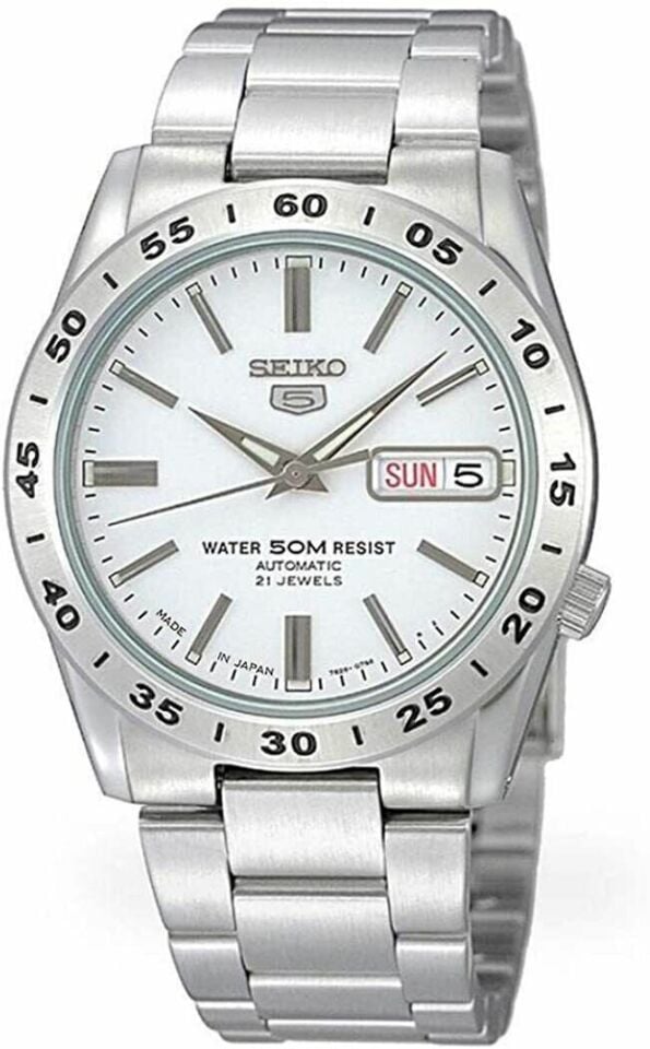 Seiko 5 Japan SNKD97J1 Otomatik Çelik Gri 37 mm Erkek Kol Saati