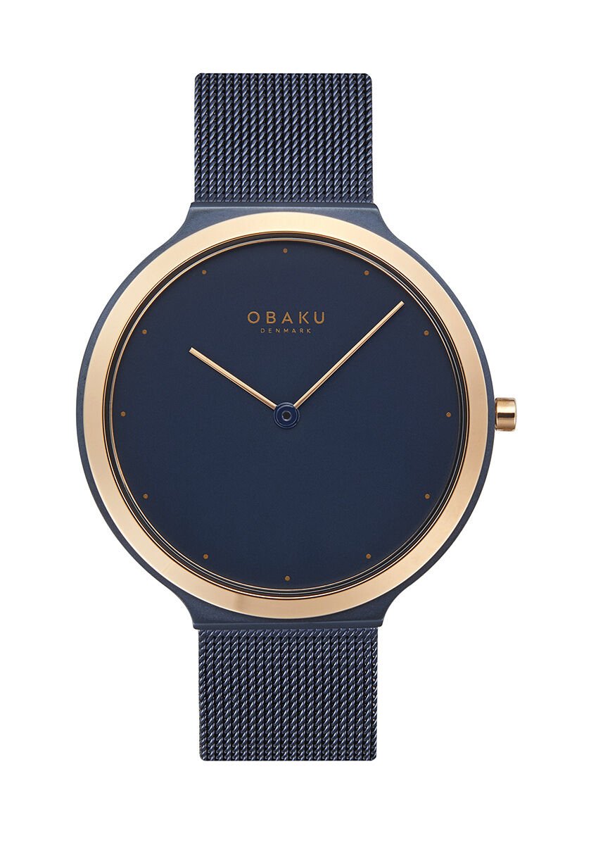 Obaku Denmark V269GXSLML Quartz Safir Kristal 40 mm Erkek Kol Saati