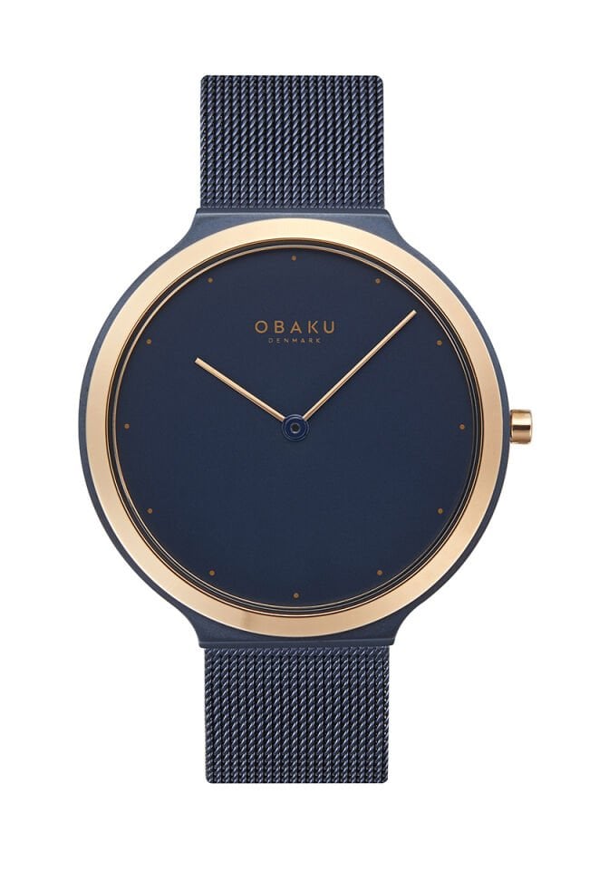 Obaku Denmark V269GXSLML Quartz Safir Kristal 40 mm Erkek Kol Saati