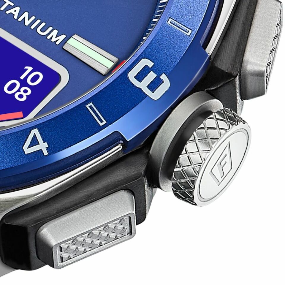 Festina F23000/3 Connected Quartz Analog/Dijital Silikon Mavi Safir Cam 44 mm Erkek Kol Saati