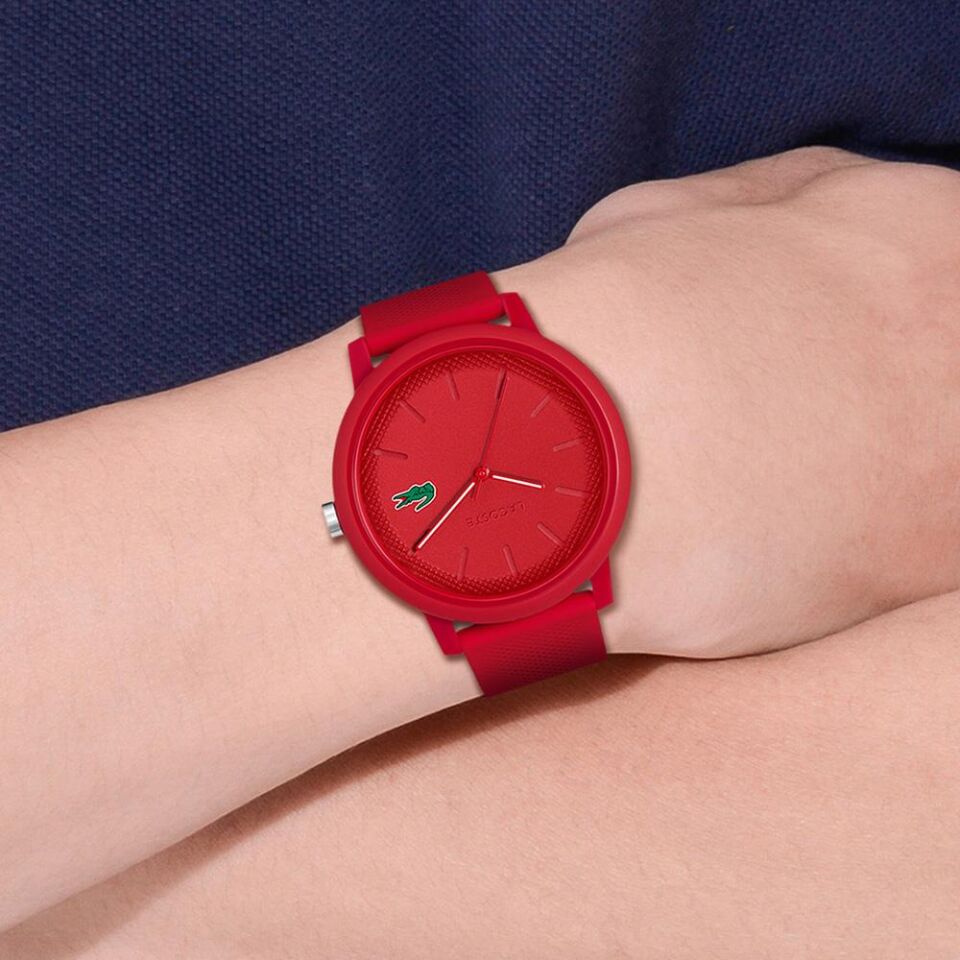 Lacoste 2011173 42 mm Kırmızı Erkek Kol Saati