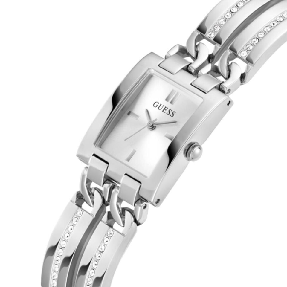 Guess GUGW0668L1 Quartz Çelik Gri 24 mmx29 mm Kadın Kol Saati