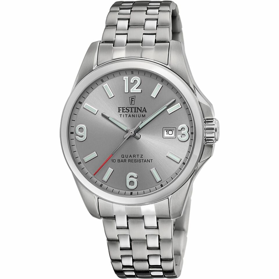 Festina F20696/2 Quartz Titanyum Gri 41 mm Erkek Kol Saati