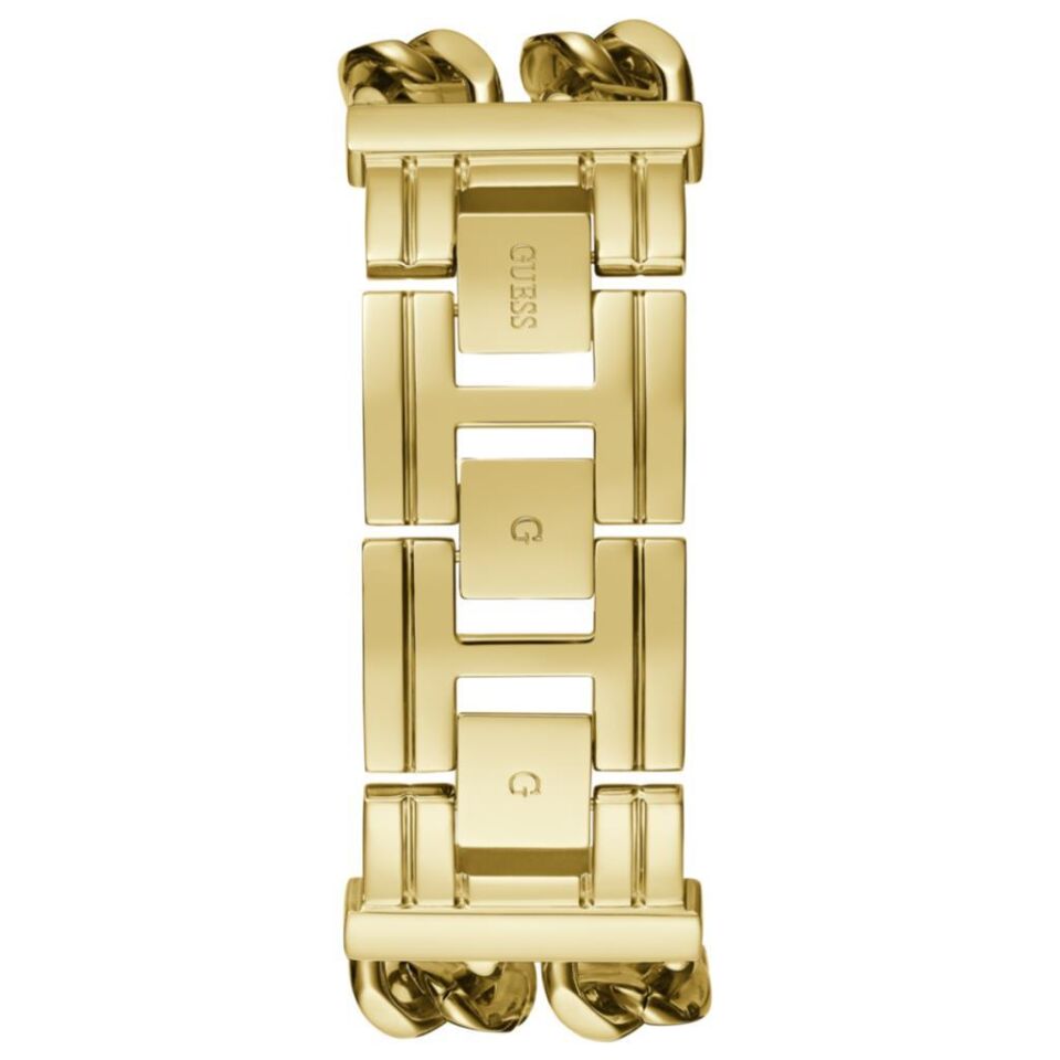 Guess GUGW0669L1 Quartz Çelik Altın Rengi Transparan Kasa  29 mmx38 mm Kadın Kol Saati