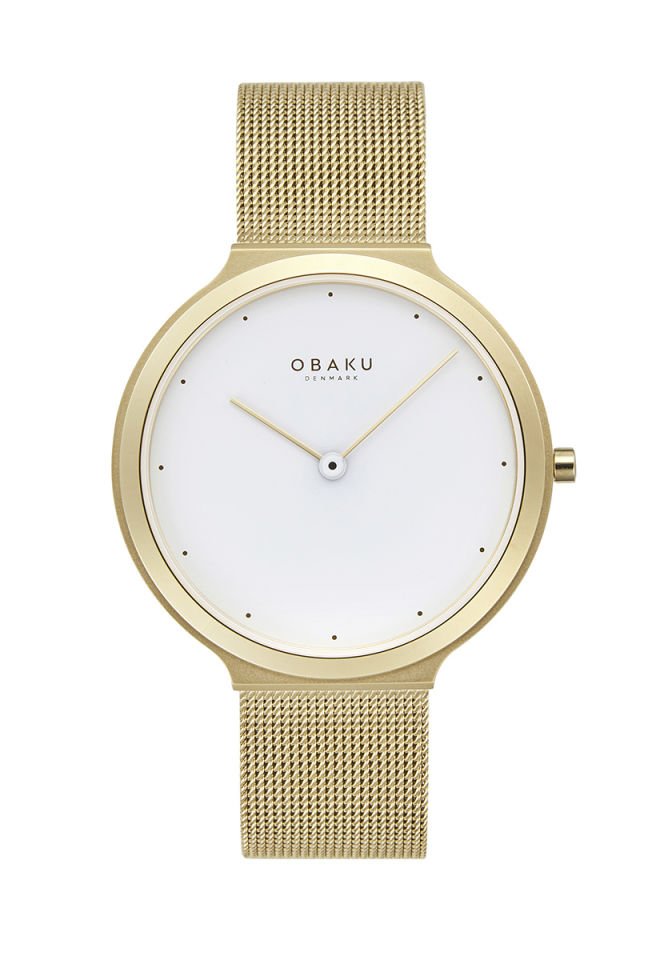Obaku Denmark V269LXGWMG Quartz Safir Kristal 36 mm Kadın Kol Saati