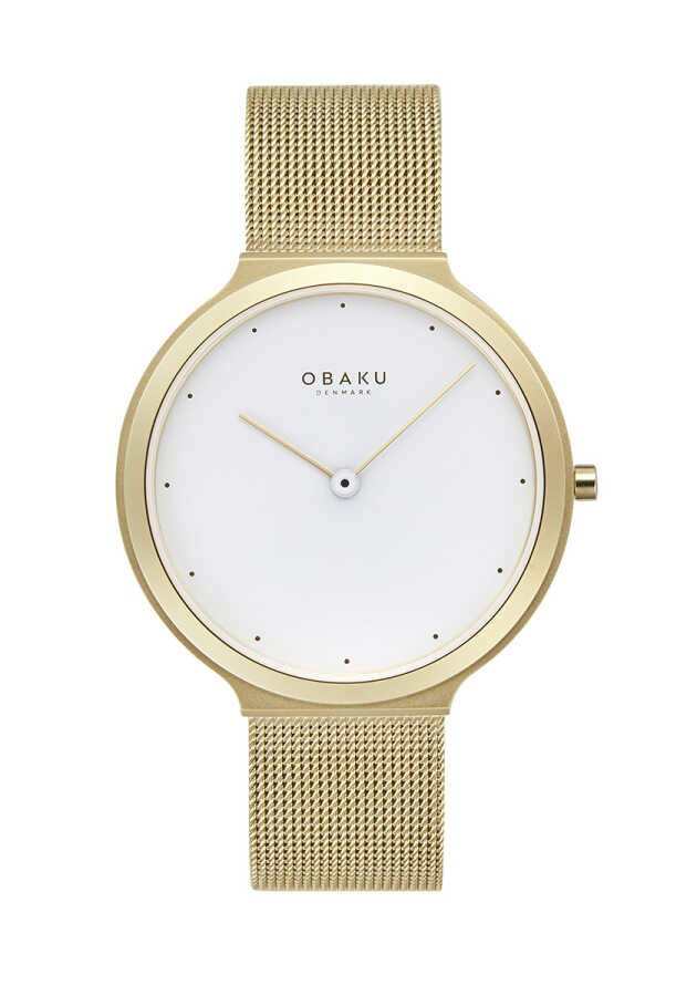 Obaku Denmark V269LXGWMG Quartz Safir Kristal 36 mm Kadın Kol Saati