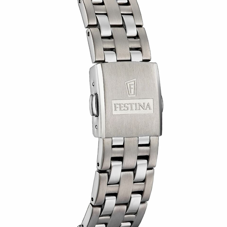 Festina F20696/1 Quartz Titanyum Gri Beyaz Kadran 41 mm Erkek Kol Saati