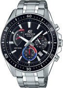 Casio EFR-552D-1A3VUDF Edifice Quartz Çelik Gri Siyah Kadran 10 ATM 47 mm Erkek Kol Saati