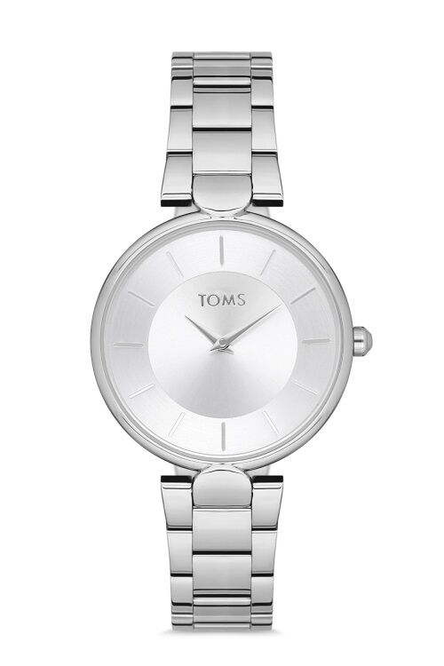 Toms Gümüş Çelik Kordon Kadın Kol Saati T21129A-A