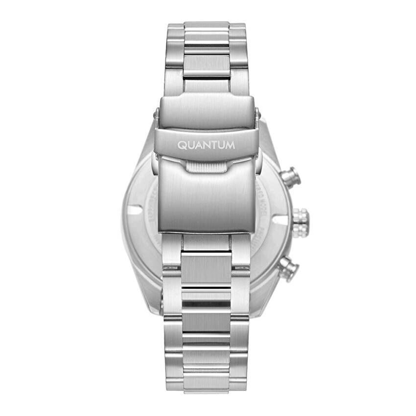 Quantum PWG1199.530 Quartz Çelik Gri Safir Cam 10 ATM 41 mm Erkek Kol Saati