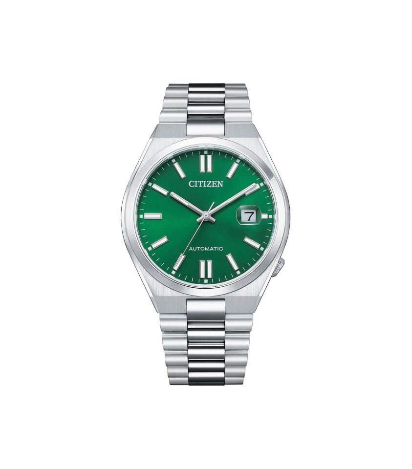 Citizen Tsuyosa NJ0150-81X 40 mm Çelik Yeşil Kadran Erkek Kol Saati