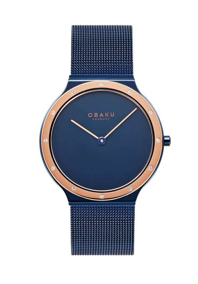 Obaku Denmark V285LESLML Quartz Safir Kristal 33 mm Kadın Kol Saati