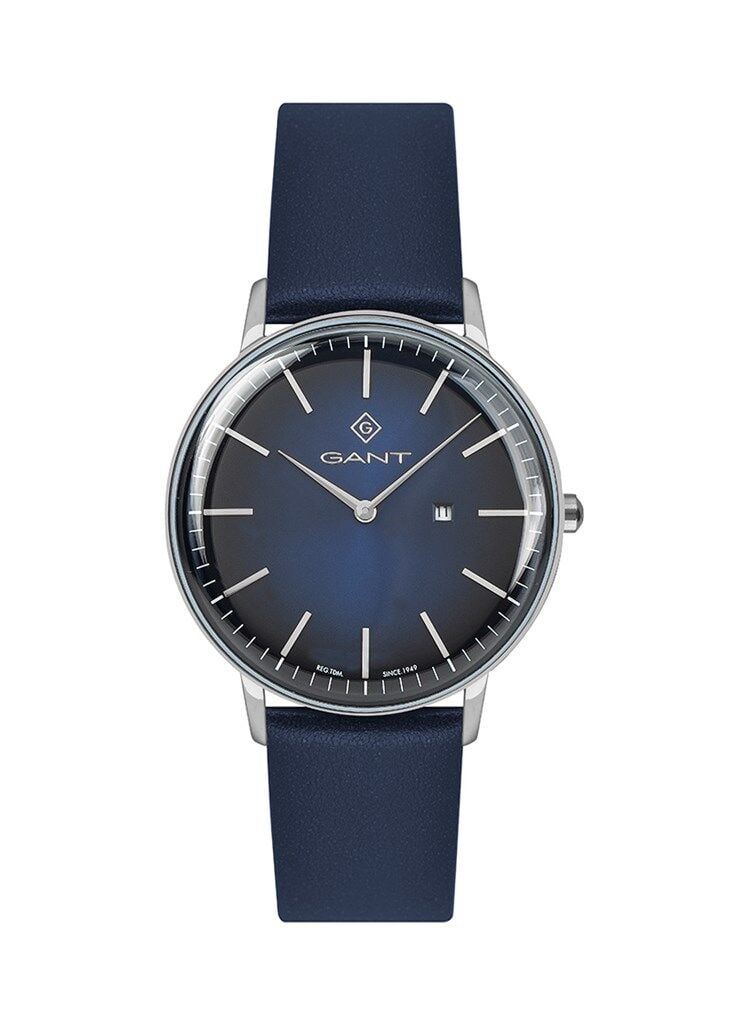Gant GT072003Y Quartz Deri Mavi 40 mm Erkek Kol Saati