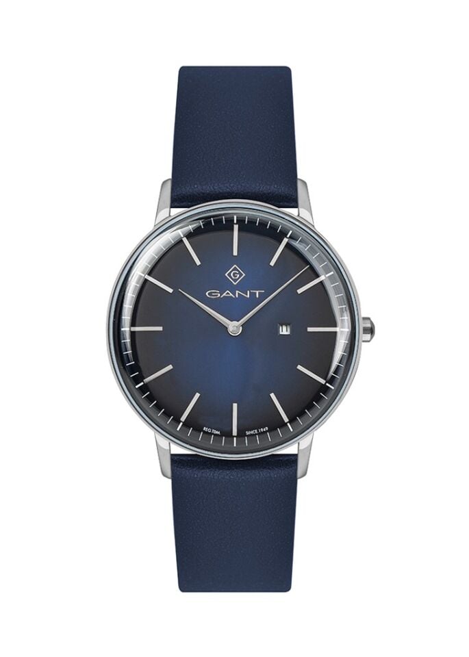 Gant GT072003Y Quartz Deri Mavi 40 mm Erkek Kol Saati