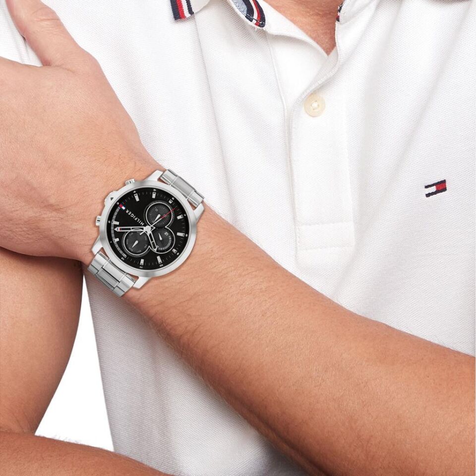 Tommy Hilfiger TH1792048 Quartz Çelik Gri 46 mm Erkek Kol Saati