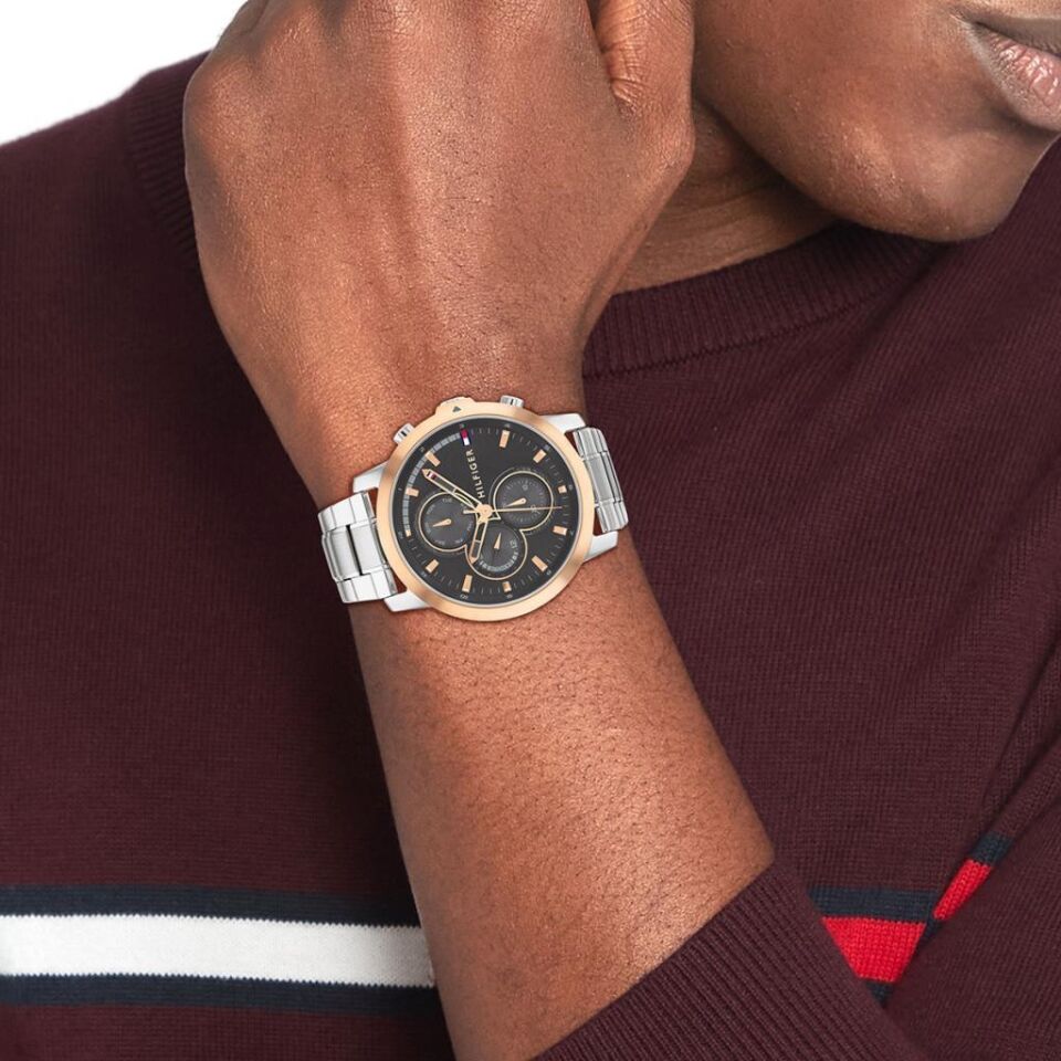 Tommy Hilfiger TH1792050Quartz Çelik Gri 46 mm Erkek Kol Saati