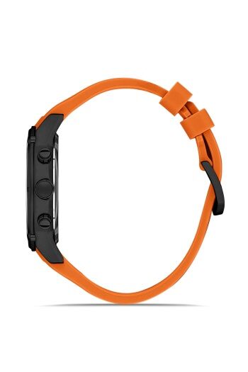 Ferro Turunucu Silikon Kordon Erkek Kol Saati FM31363D-ZL Tüm Fonksiyonlar Aktif 3 ATM Su Geçirmez