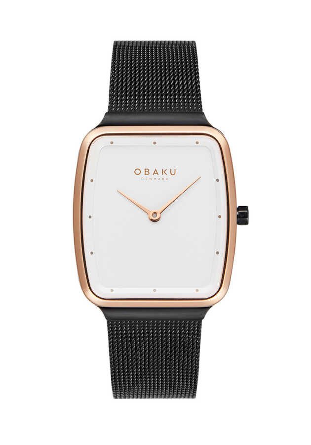 Obaku Denmark V267LXMIMB Quartz Safir Kristal 27 mmKadın Kol Saati