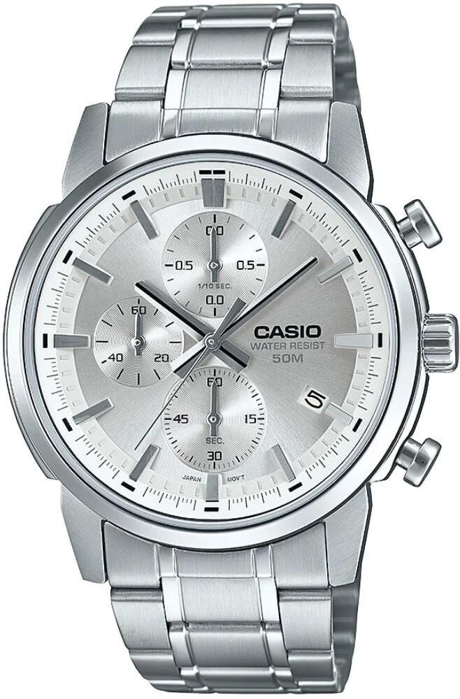 Casio MTP-E510D-7AVDF Quartz Çelik Gri 42 mm Erkek Kol Saati